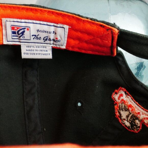 The Game Beavers Oregon State Black Orange Adult Baseball Cap Adjustable Embroid - Picture 9 of 9